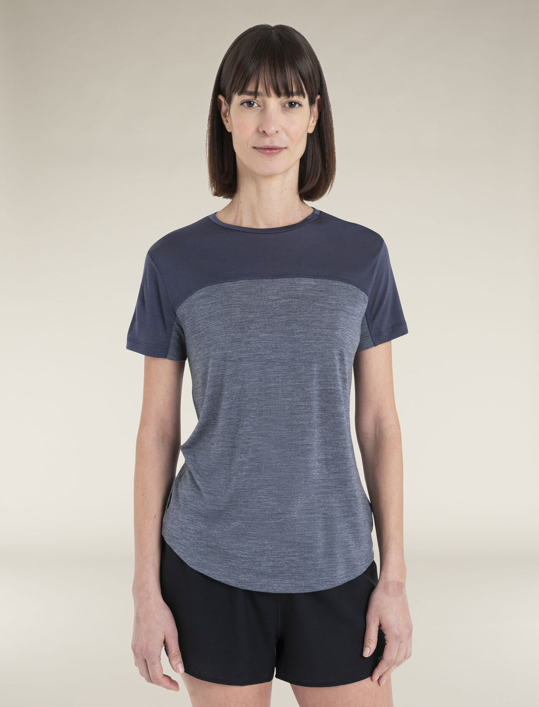 Merino 125 Cool-Lite Sphere III SS Colour Block Short Sleeve Shirt - Women