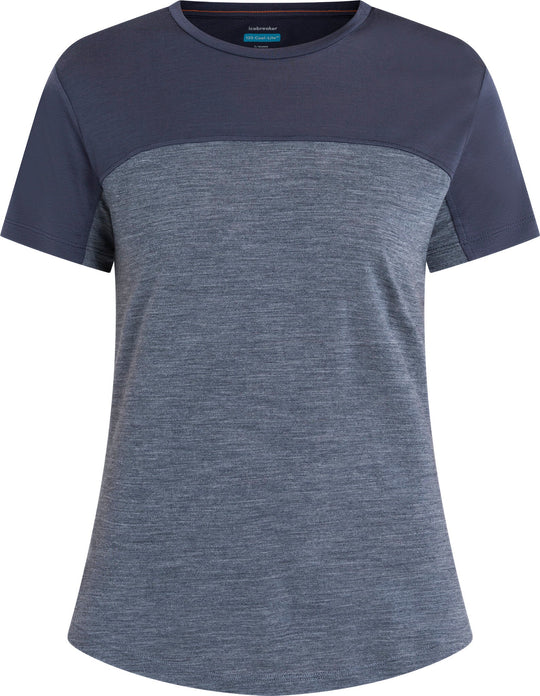 Merino 125 Cool-Lite Sphere III SS Colour Block Short Sleeve Shirt - Women