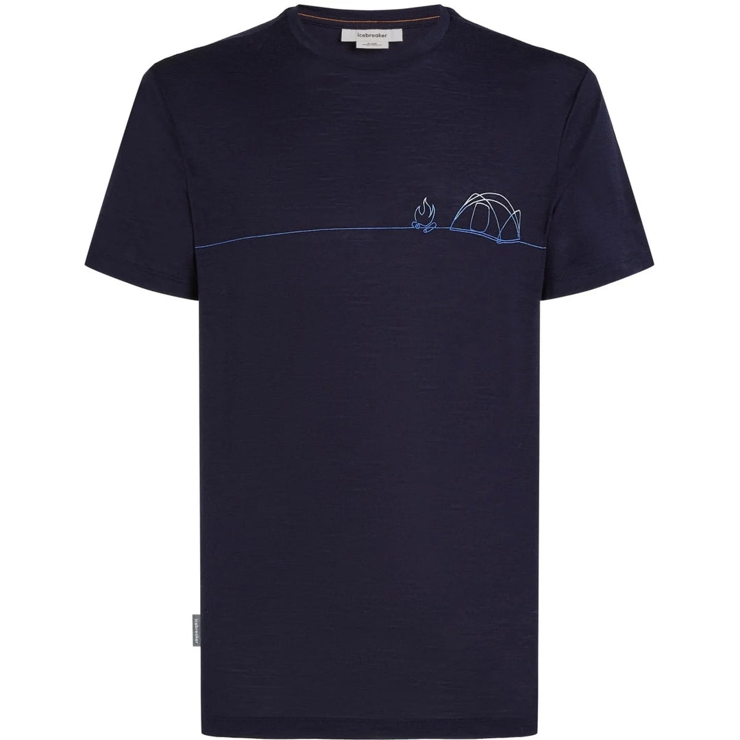 Merino 150 Tech Lite SS Single Line Camp Short Sleeve Shirt - Men