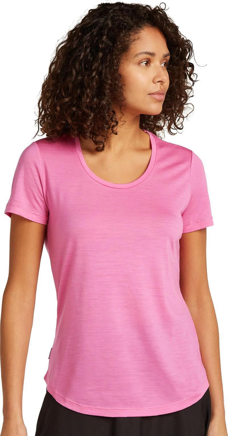 Chandail Merino Blend 125 Cool-Lite Sphere SS Scoop - Femme