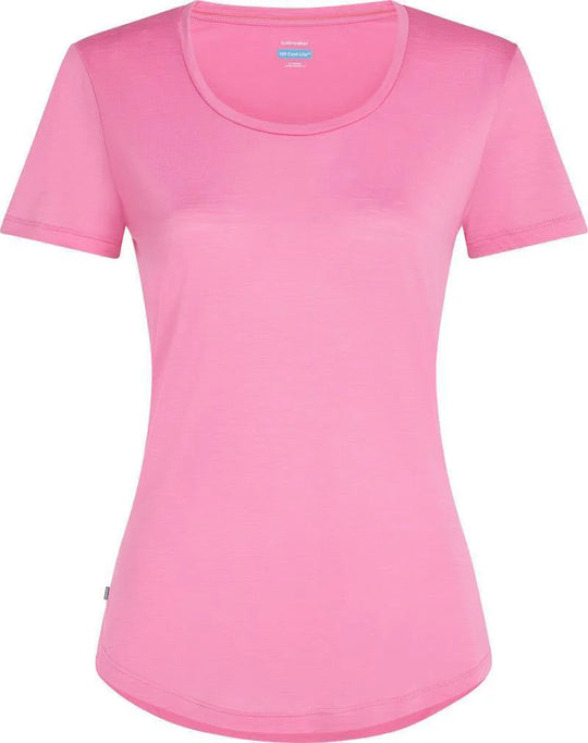 Merino Blend 125 Cool-Lite Sphere SS Scoop Sweater - Women's