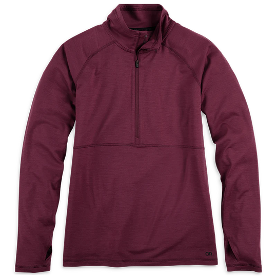 Alpine Onset Merino 150 Half Zip Base Layer - Women