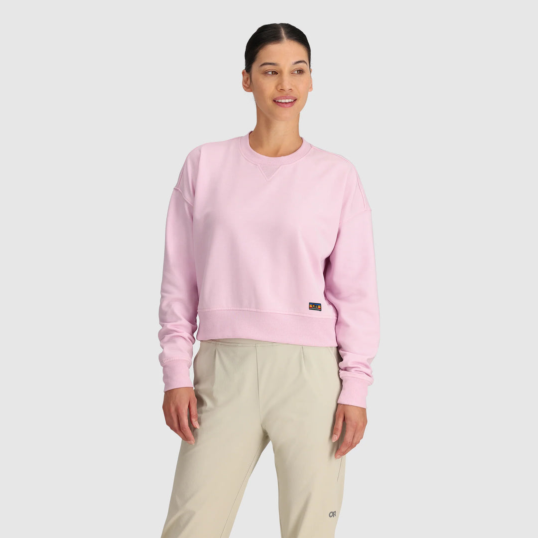 Chandail à manches longues Essential Fleece Crew - Femme