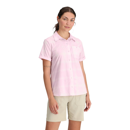 Astroman Sun Short Sleeve Shirt - Women