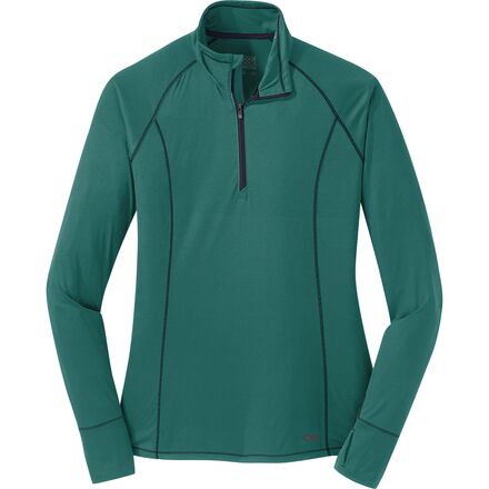 Chandail à manches longues Echo Quarter Zip - Femme