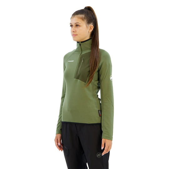 Chandail Aenergy Light ML Demi Zip - Femme