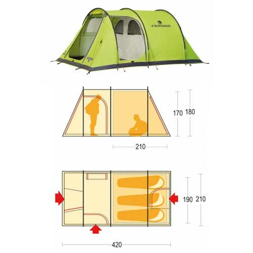 Traverse TvII Synthetic Sleeping Bag 25°F / -4°C - Regular