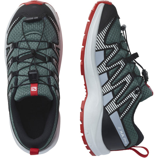 XA Pro 3D v8 Trail Running Shoes - Junior