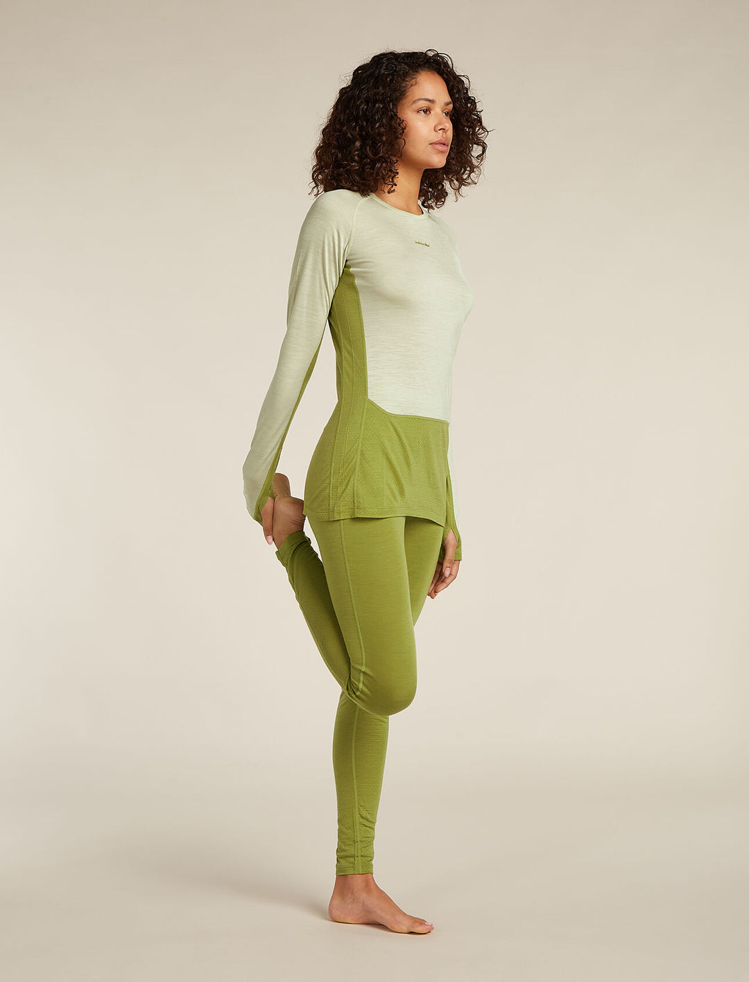 Chandail Merino Blend 125 ZoneKnit LS Crewe - Femme