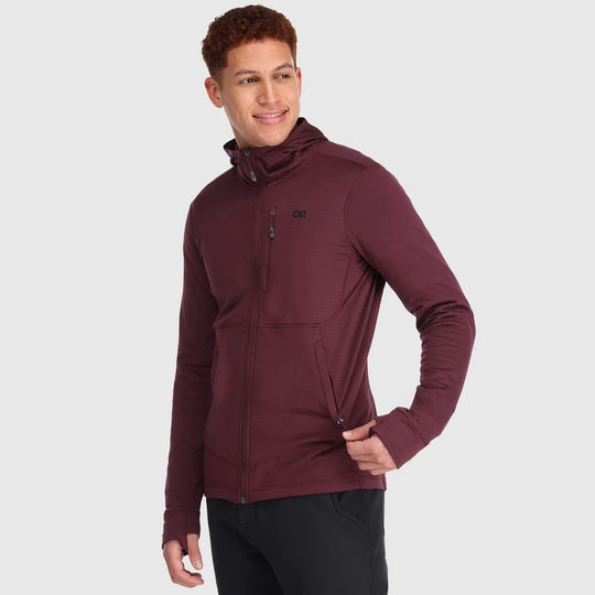 Vigor Full Zip Hoodie Fleece Jacket - Men