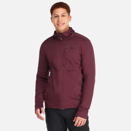 Vigor Full Zip Hoodie Fleece Jacket - Men