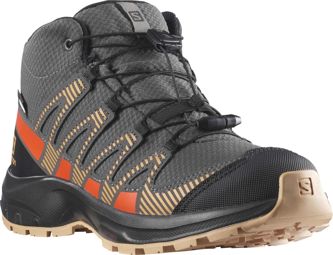 XA Pro V8 Mid CSWP trail shoes - Junior