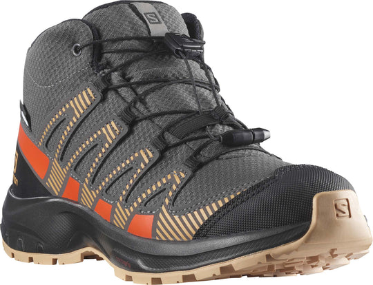 XA Pro V8 Mid CSWP trail shoes - Junior