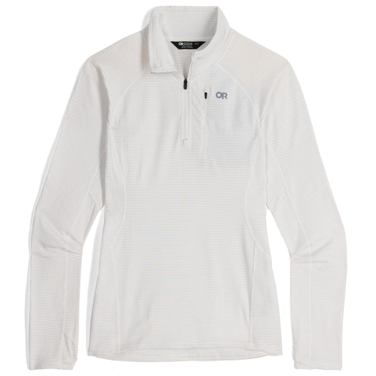 Vigor Grid Fleece Half Zip Sweater - Women