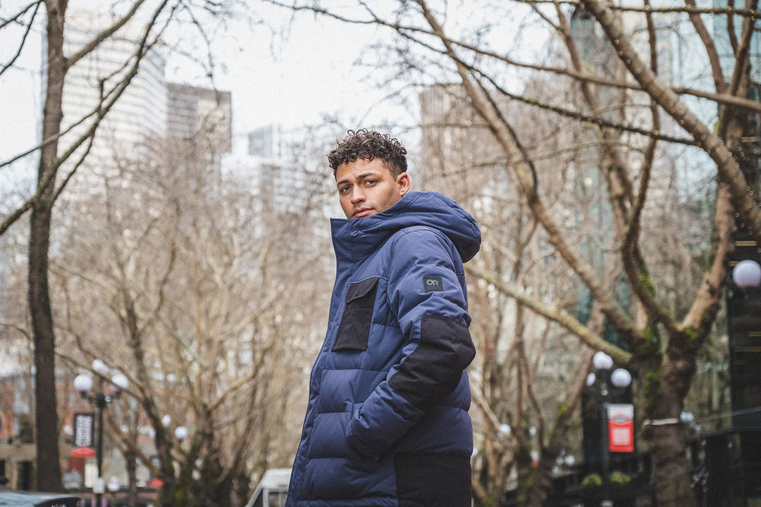 Del Campo Down Parka Coat - Men