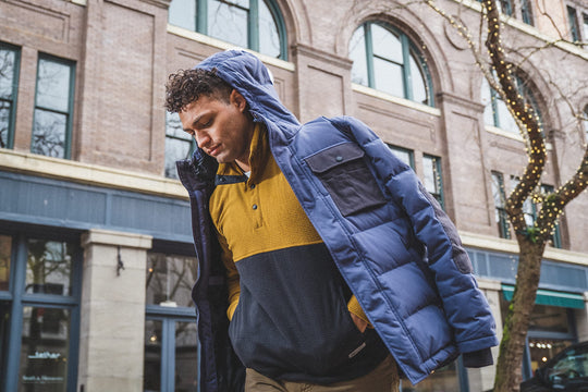 Del Campo Down Parka Coat - Men