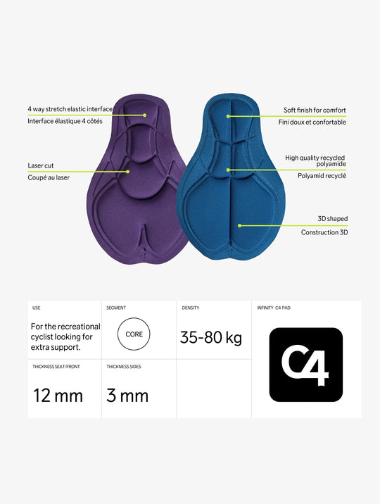 Short avec Cuissard Core Offroad XT - Femme