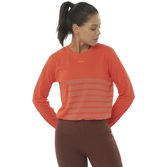 Chandail à manche longue de sport Sense Aero Tee GFX - Femme