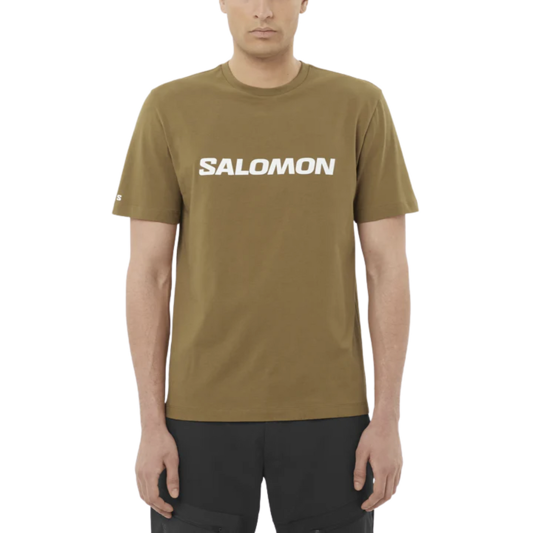 Chandail manche courte logo Salomon - Homme