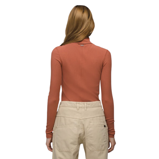 Foundation Rib Turtleneck Long Sleeve Sweater - Women