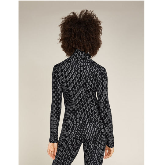 Chandail Merino 260 Vertex LS Demi Zip - Femme