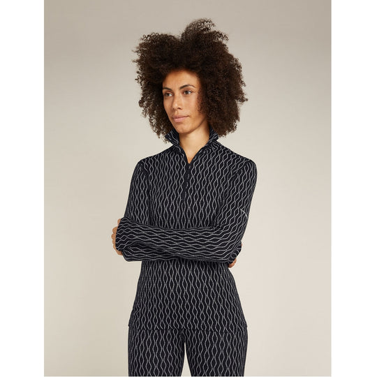 Chandail Merino 260 Vertex LS Demi Zip - Femme