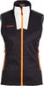Black / White / Vibrant Orange