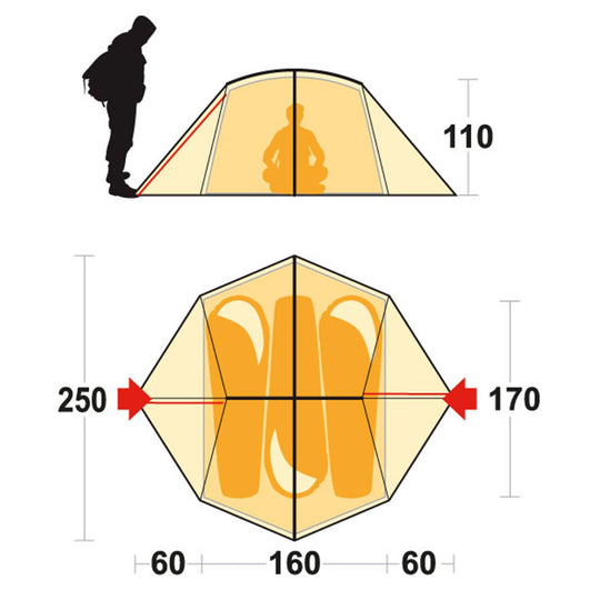 Traverse TvII Synthetic Sleeping Bag 25°F / -4°C - Regular