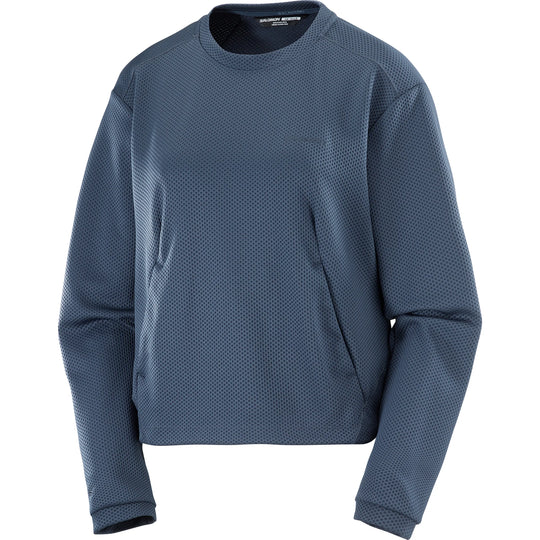 Motomesh CrewNeck Long Sleeve Sweater - Women