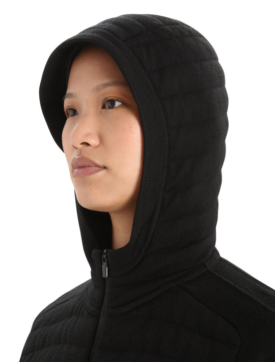 Veste ZoneKnit Isolé LS avec Hood - Femme