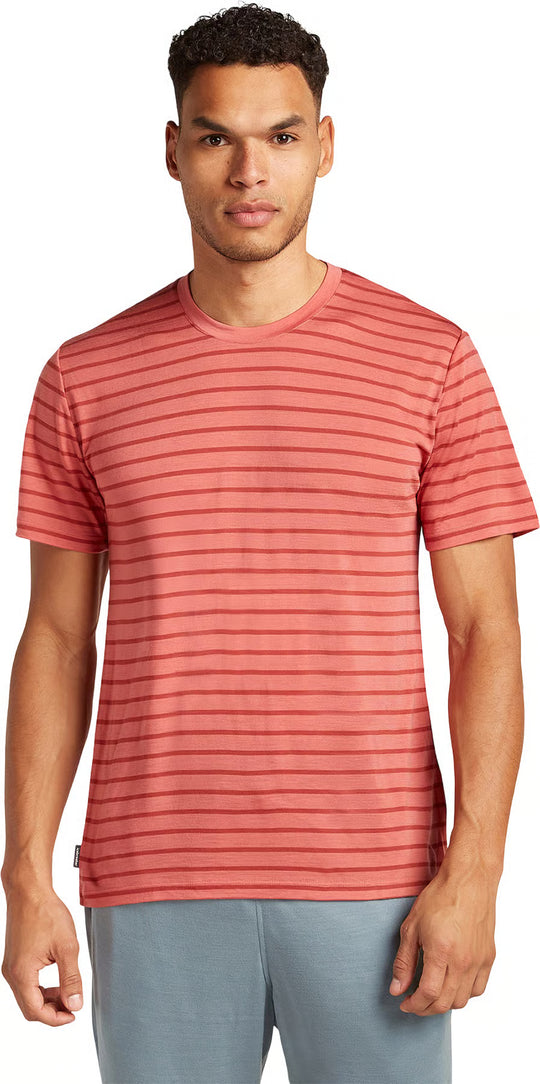 Merino Bier Drayden SS Stripe Sweater - Men's