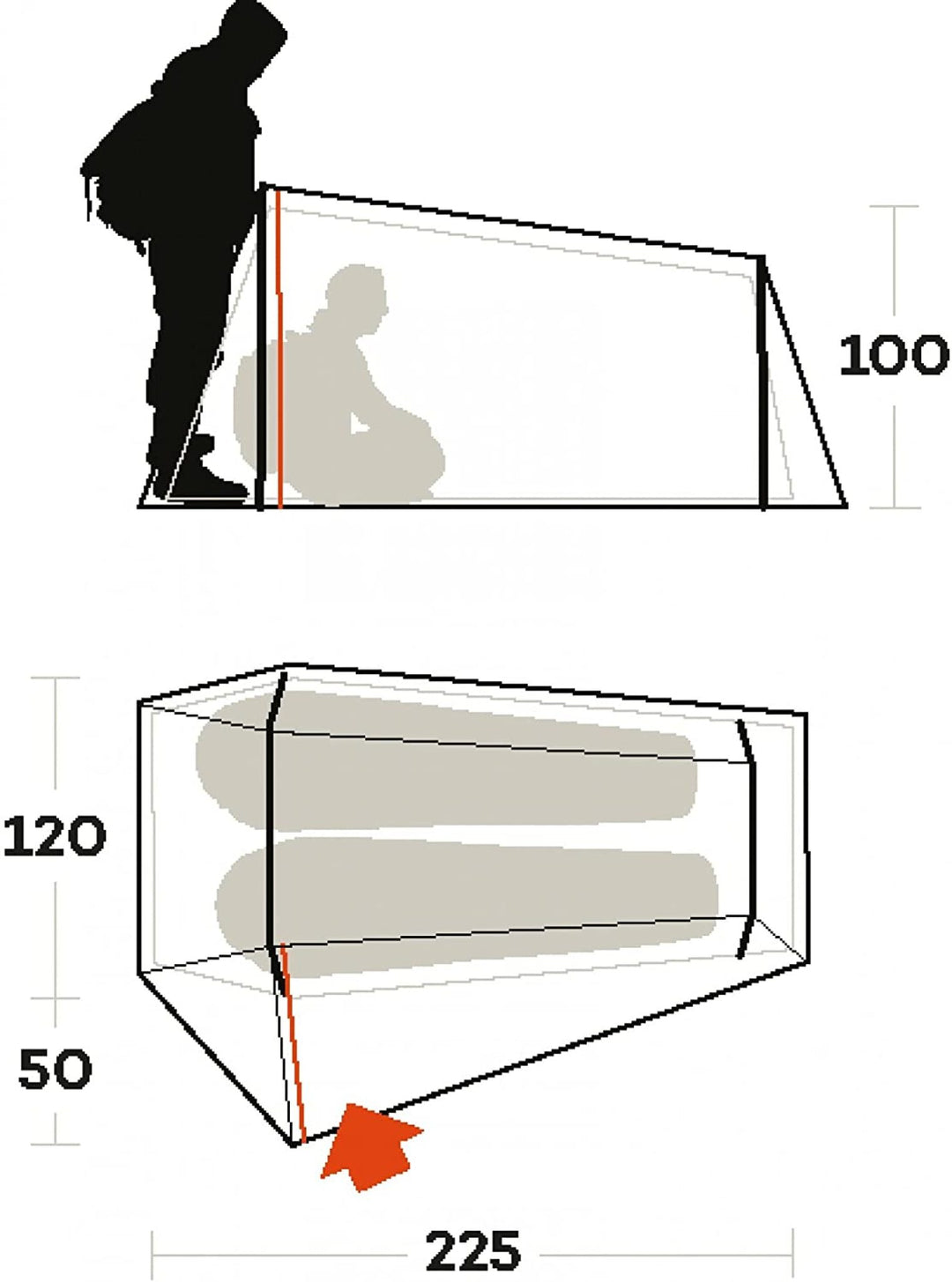 Traverse TvII Synthetic Sleeping Bag 25°F / -4°C - Regular