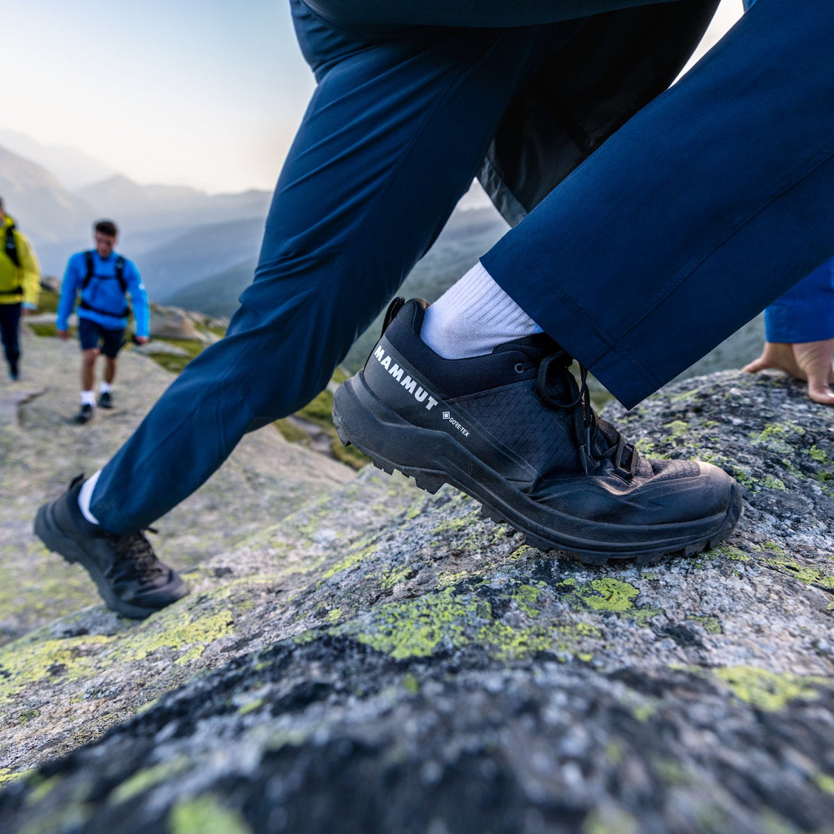 Souliers de randonnée en montagne