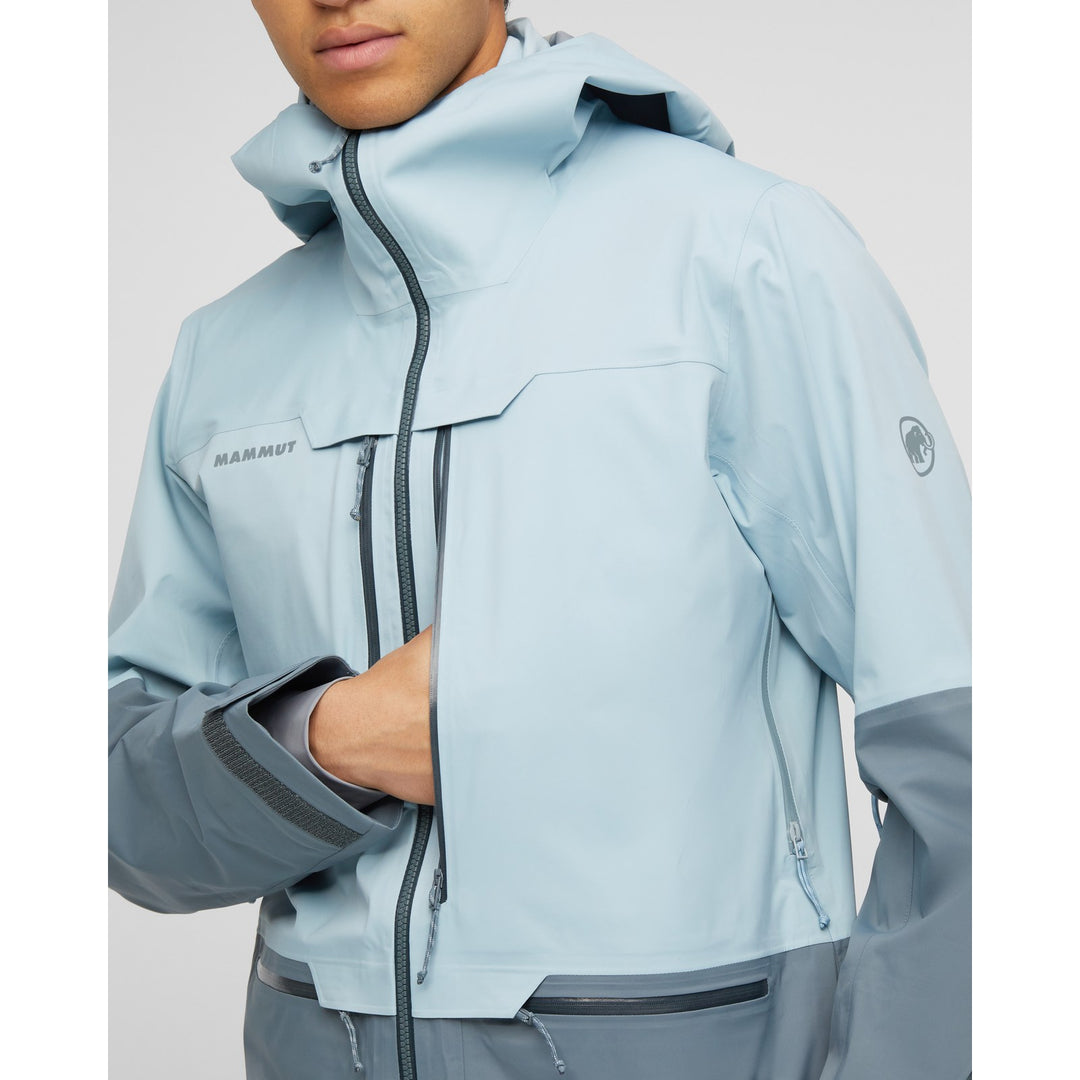 Manteau imperméable à capuchon Haldigrat HS - Homme - détail