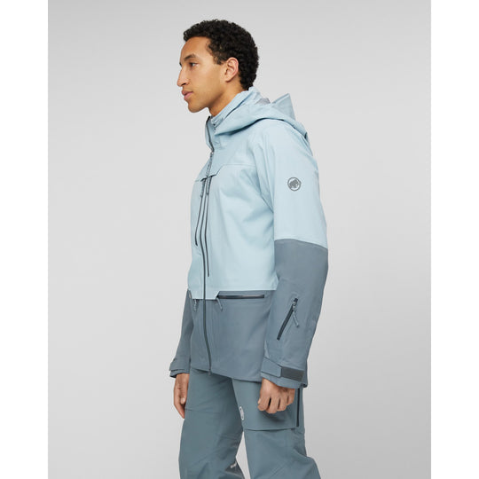 Manteau imperméable à capuchon Haldigrat HS - Homme - vue portée