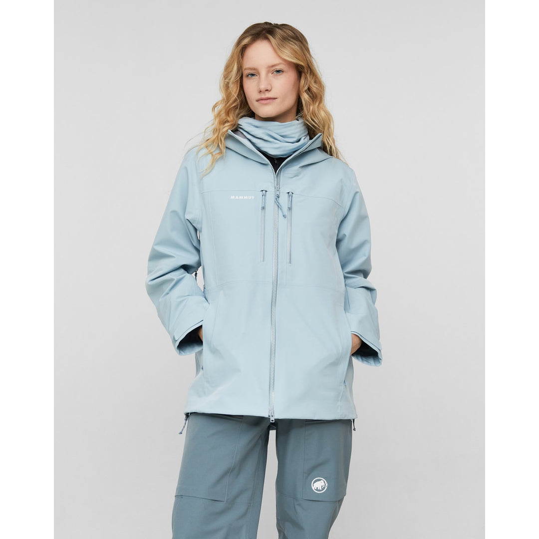Manteau imperméable à capuchon Stoney HS - Femme - vue portée