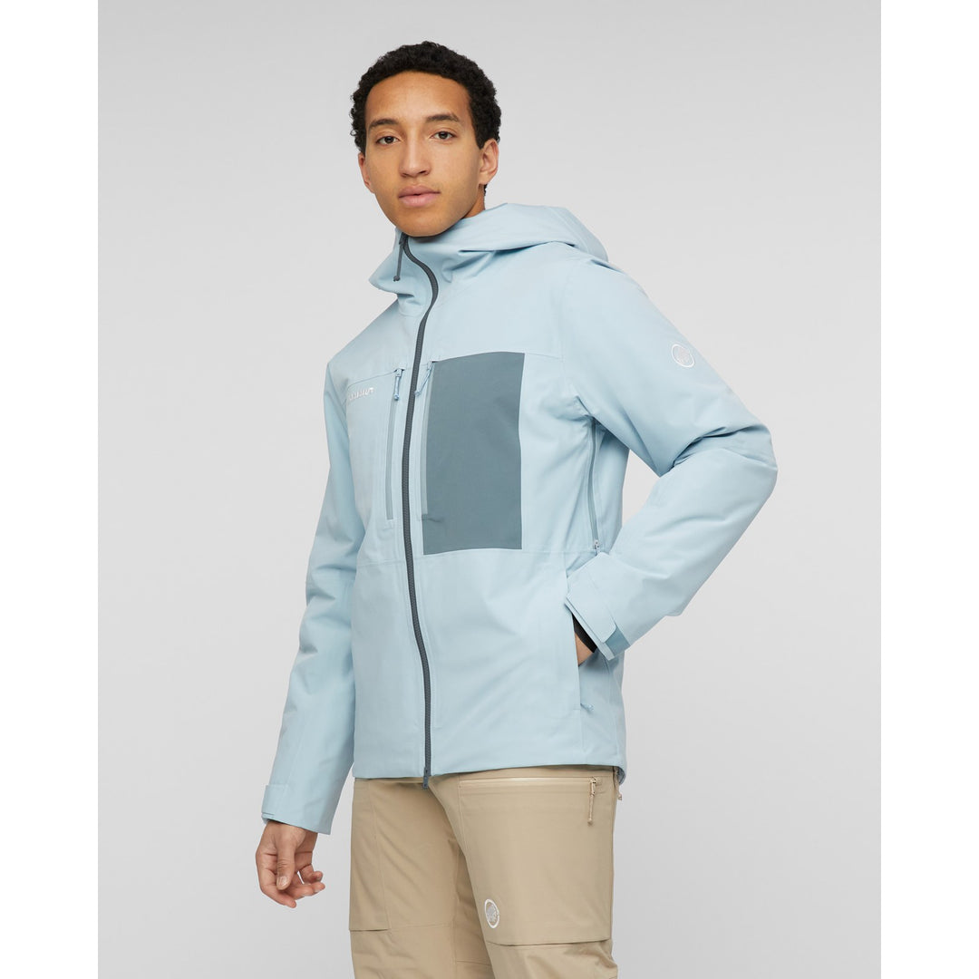 Manteau isolé imperméable à capuchon Stoney HS Thermo - Homme - vue portée