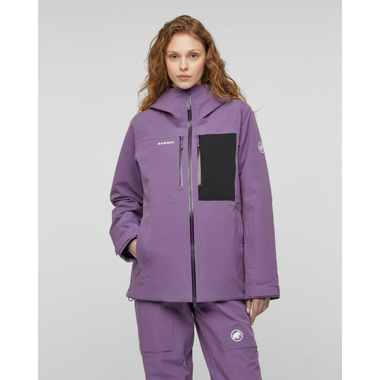 Manteau isolé imperméable à capuchon Stoney HS Thermo - Femme - vue portée