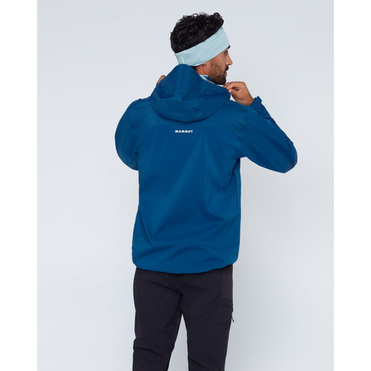 Manteau imperméable à capuchon Ducan Guide HS - Homme - vue portée