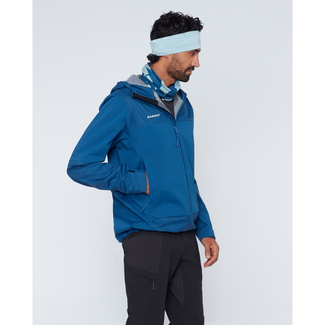 Manteau imperméable à capuchon Ducan Guide HS - Homme - vue portée