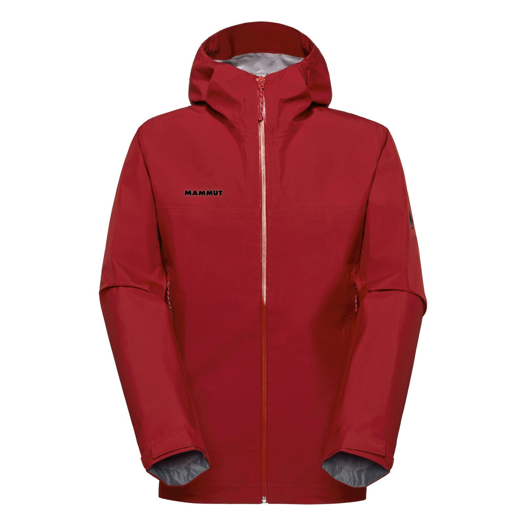 Manteau imperméable à capuchon Crater Light HS - Homme - dark mammut red