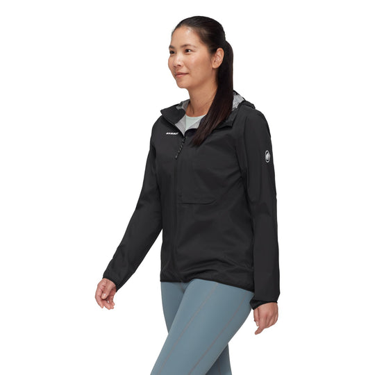 Manteau imperméable à capuchon Ducan Light HS - Femme - vue portée