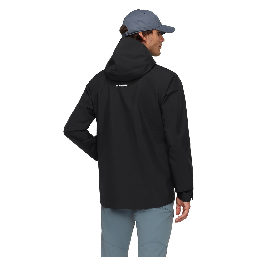 Manteau imperméable à capuchon Linard Light HS - Homme - vue portée