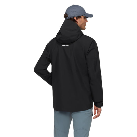 Manteau imperméable à capuchon Linard Light HS - Homme - vue portée
