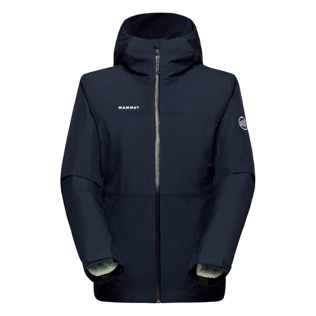 Manteau 3-en-1 à capuchon Tree Line HS - Femme marine-silver sage