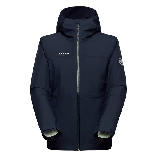 Manteau 3-en-1 à capuchon Tree Line HS - Femme marine-silver sage