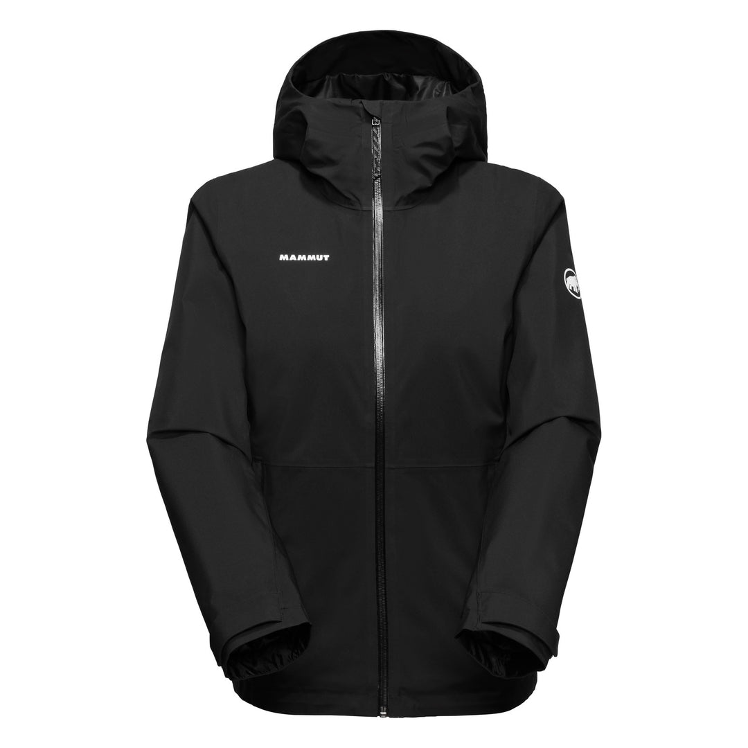 Manteau isolé imperméable à capuchon Linard HS Thermo - Femme - black