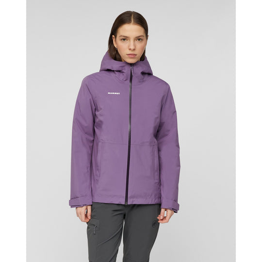 Manteau isolé imperméable à capuchon Linard HS Thermo - Femme - vue portée