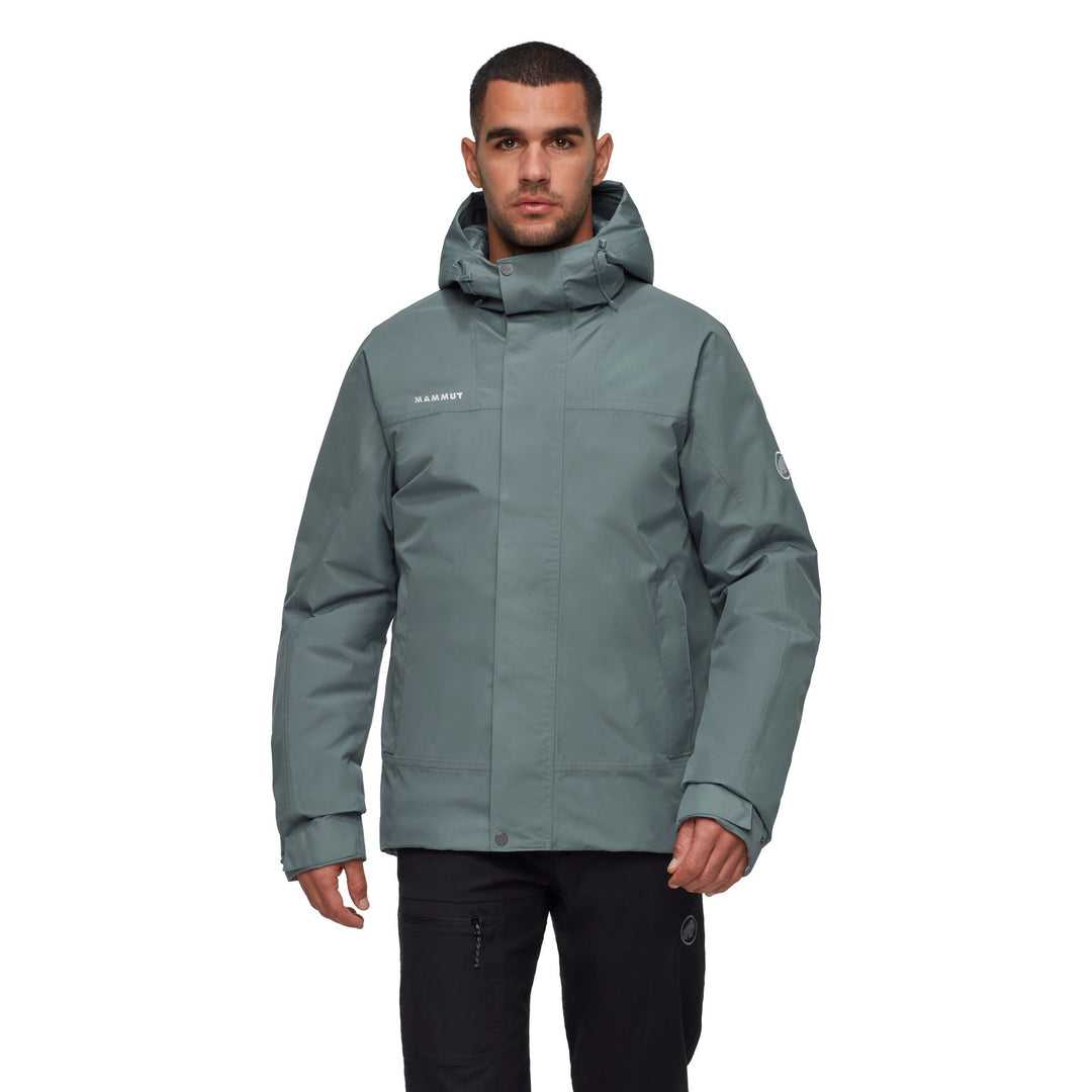 Manteau imperméable à capuchon Tree Line HS - Homme - vue portée