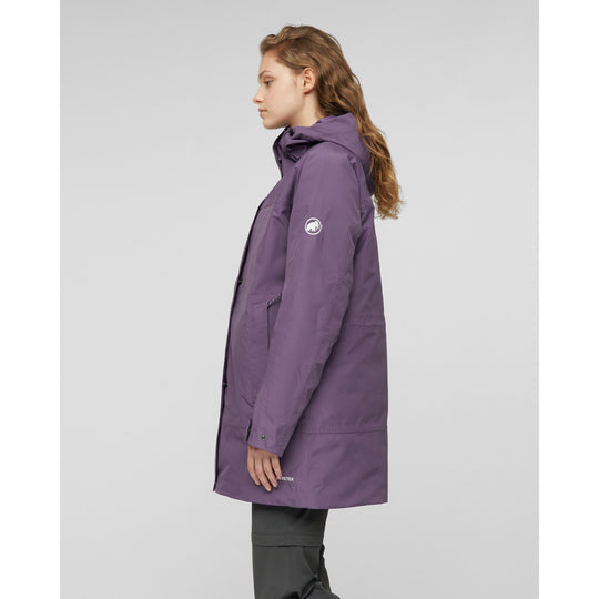 Parka isolée imperméable à capuchon Tree Line HS Thermo - Femme - vue portée